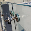 Fixed bolt for structural bolted glass - cylindrical head