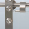 Glass door sliding system - For heavy Doors