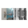 Spider Fitting - Stainless Steel - Glass to Wall Applications - One or Four Arms