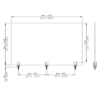 sadev ino square spigot piscine en verre swimming pool fence dimensions3