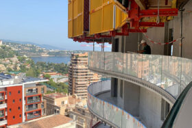 sadev sabco garde corps cintre verre tour girofle monaco glass curved balustrade monaco girofle tower 11