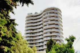 sadev sabco garde corps cintre verre tour girofle monaco glass curved balustrade monaco girofle tower 3 bis