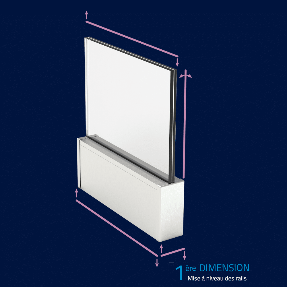 1 dimension rail 4d 1000x1000