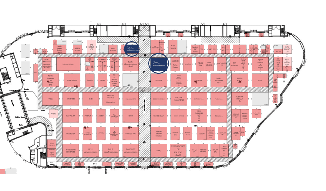 Plan stand Batimat